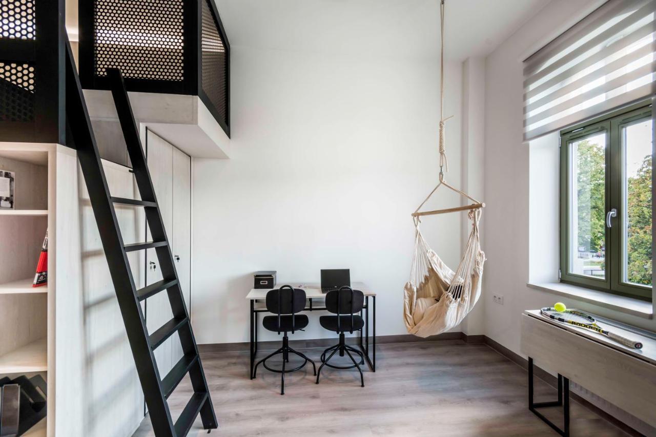 Aparthotel Lofty Kampus Garnizon Danzica Esterno foto